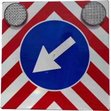 Cartello cantiere mobile figura 398